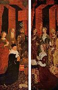 Nicolas Froment Portrat des Konig Rene von Anjou und seiner Gemahlin Jeanne de Laval oil on canvas